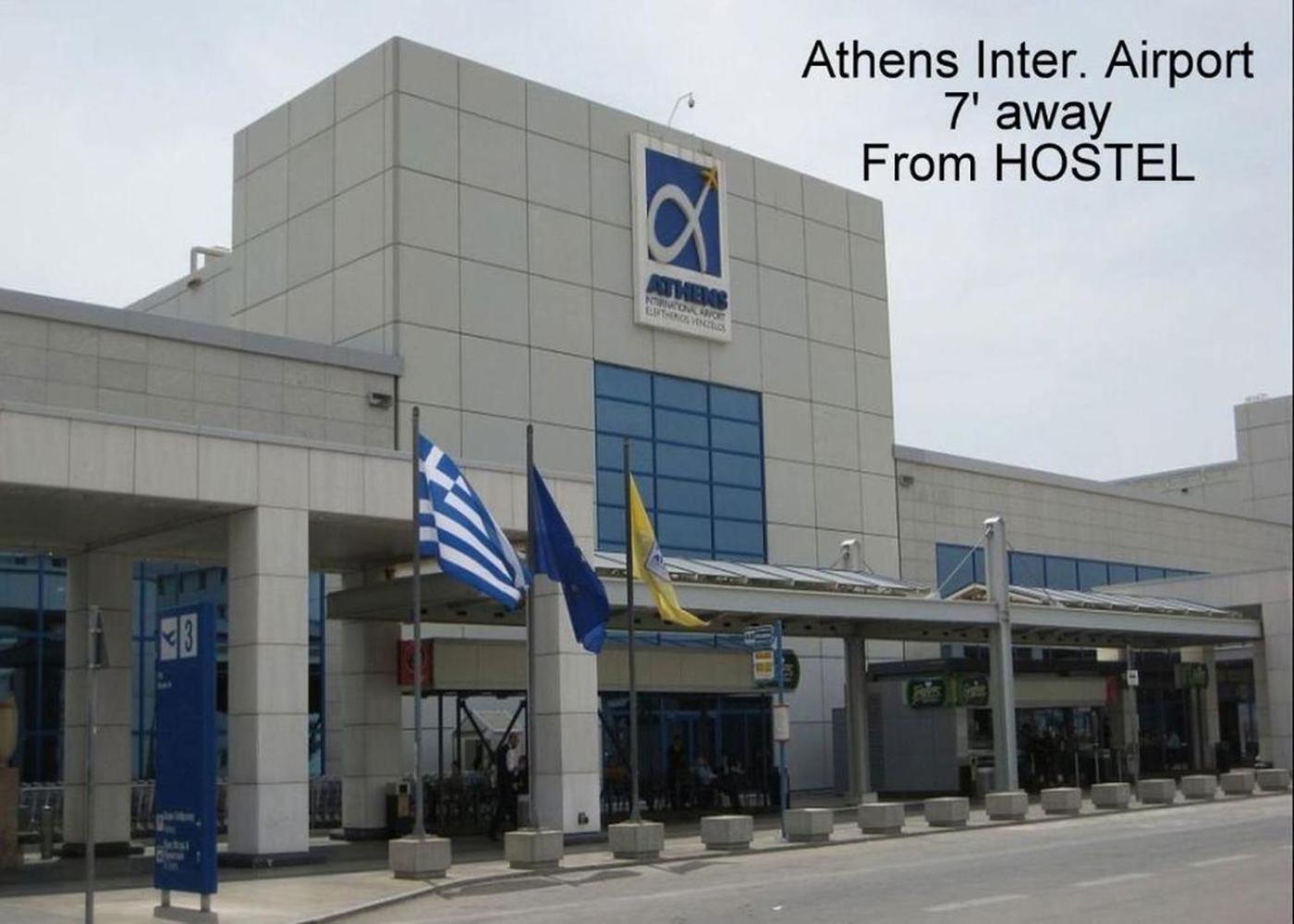 Athens 24-Hours Hostel #Athensairport #Latecheck-In #Privatetransportservice #Groups #Downtown Markopoulo Mesogaias Exterior photo